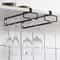 Stainless Steel Hanging Wine Glass Holder Under Cabinet Space Saving Rack 0