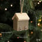 Rustic Wooden Christmas House Pendant Cozy Mini Cabin Tree Ornament 7