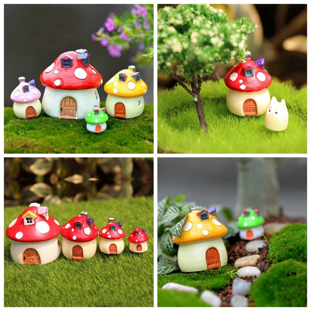 Whimsical Mini Fairy Garden Accessories Set For DIY Dollhouse And Landscape Decor 16