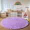 Ultra Soft Round Plush Kids Rug For Bedroom And Nursery Cozy Play Mat 2