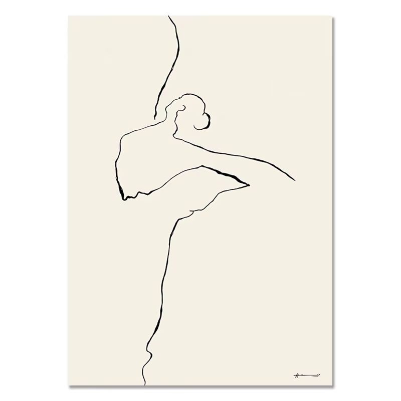 Nordic White Shell Beach Dandelion Canvas Wall Art Minimalist Living Room Decor 12