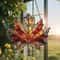Acrylic Maple Leaf Light Catcher Thanksgiving Autumn Window Hanging Decor 0