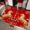 2026 Year Of The Horse Chinese New Year Red Gold Festival Rug Mat 6