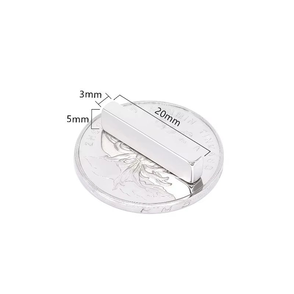 N52 Strong Square Magnet Set 10pcs Compact Rare Earth Magnets For Home Office Use 12