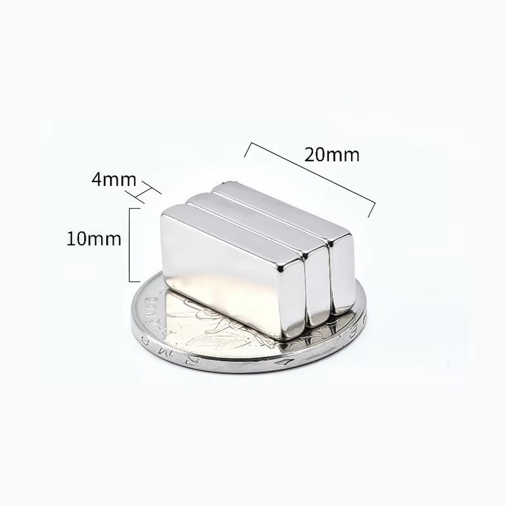 N52 Strong Square Magnet Set 10pcs Compact Rare Earth Magnets For Home Office Use 17