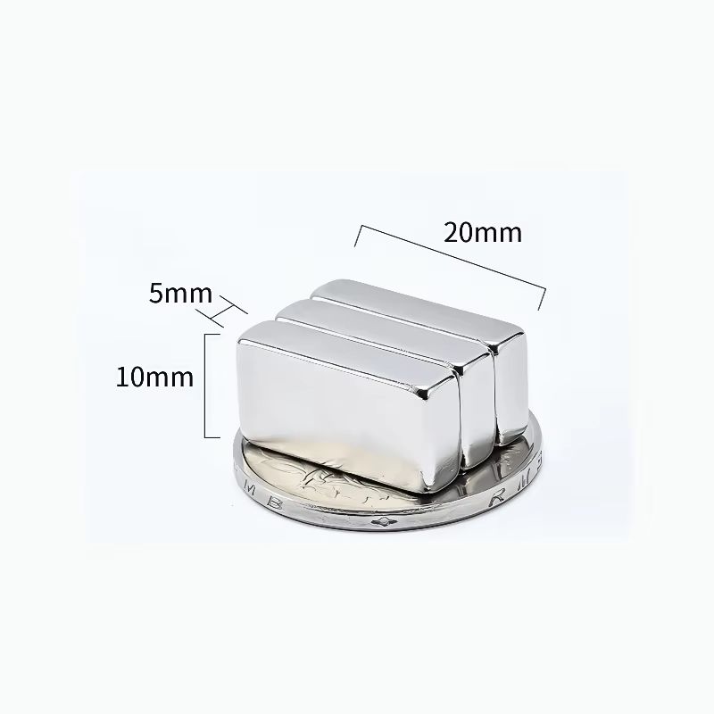 N52 Strong Square Magnet Set 10pcs Compact Rare Earth Magnets For Home Office Use 18