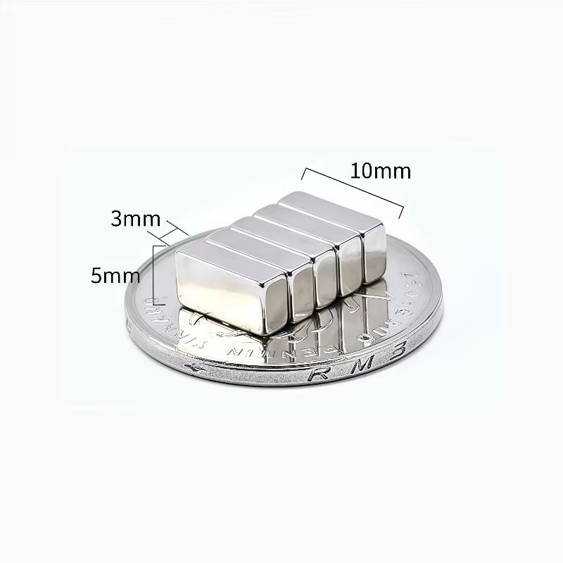 N52 Strong Square Magnet Set 10pcs Compact Rare Earth Magnets For Home Office Use 6