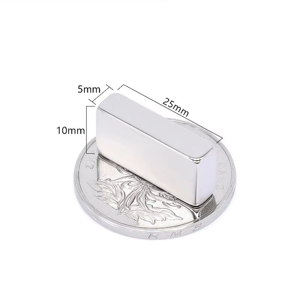 N52 Strong Square Magnet Set 10pcs Compact Rare Earth Magnets For Home Office Use 22
