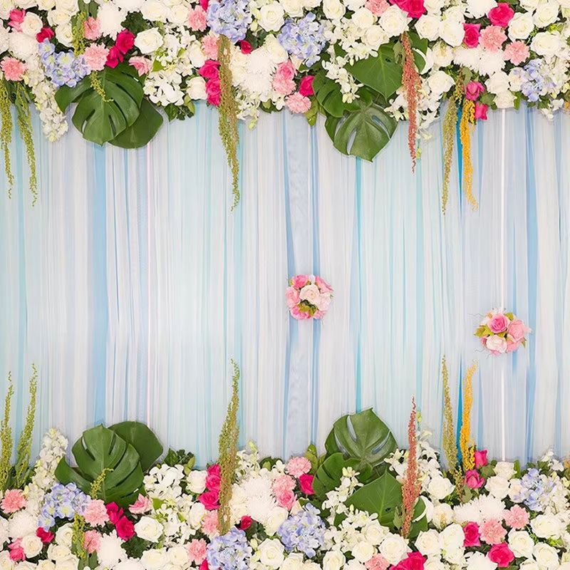 12Pcs Tropical Artificial Palm Leaves For Hawaiian Luau Party Decor And DIY Crafts 4