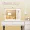 LED Vanity Mirror With Lights Aluminum Frame 3 Color Dimmable Makeup Mirror 2