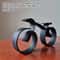 Minimalist Acrylic Bicycle Sculpture Modern Desk Decor 2