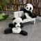 Cute Cartoon Panda Figurines Set For Desk Decor And Collectible Display 1