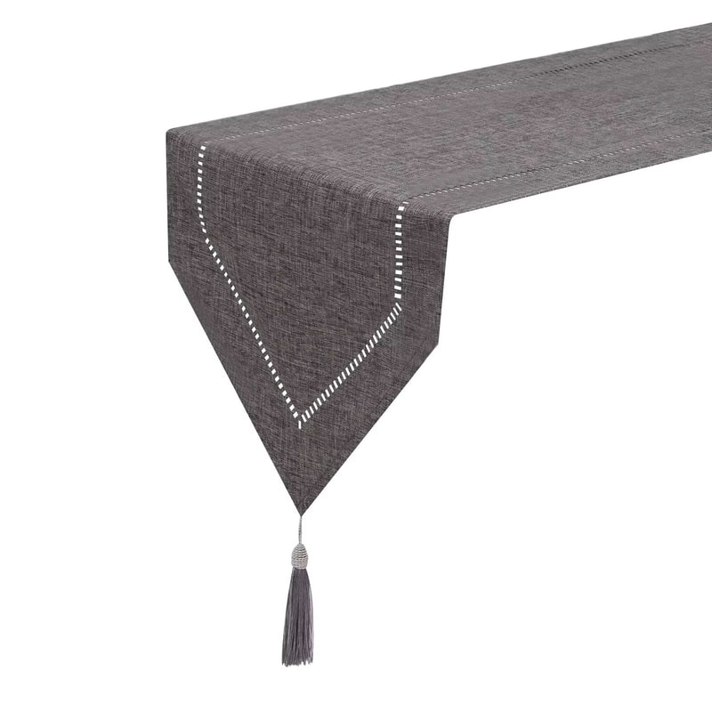 Modern Linen Table Runner For Dining Table Elegant Solid Color Table Decor 1