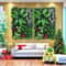 Artificial Green Wall Panel Indoor Outdoor Lifelike Plant Wall Decor 2
