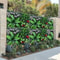 Artificial Green Wall Panel Indoor Outdoor Lifelike Plant Wall Decor 3