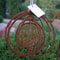 Rustic Metal Spiral Weather Vane Hanging Wind Spinner Outdoor Decor 4