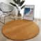 Round Coral Velvet Area Rug Extra Thick Non Slip Kids Play Mat Soft Floor Carpet 9