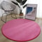 Round Coral Velvet Area Rug Extra Thick Non Slip Kids Play Mat Soft Floor Carpet 12