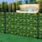 Expandable Artificial Ivy Privacy Fence With Sunflowers Outdoor Green Wall Screen 2