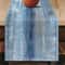 Tie Dye Linen Table Runner Modern Farmhouse Rustic Dining Table Decor 1