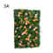 Artificial Grass Wall Panel With Flowers For Indoor Greenery Backdrop And Privacy Decor 10