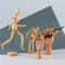 Poseable Wooden Artist Mannequin Movable Figure For Drawing And Decor 4