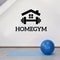 Barbell Fitness Wall Sticker Removable Gym Decor For Home Workout Spaces 2