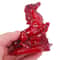2026 Feng Shui Red Horse Statue Wealth Success Resin Desk Ornament 1