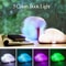 3D Folding Wooden Book Lamp RGB LED Night Light USB Rechargeable Desk Decor 2