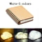 3D Folding Wooden Book Lamp RGB LED Night Light USB Rechargeable Desk Decor 10