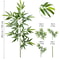 Tall Artificial Bamboo Leaf Branch 120240cm Realistic Indoor Outdoor Greenery Decor 10