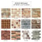 3D Waterproof Brick Wall Sticker Panels SelfAdhesive PVC Peel And Stick Wallpaper 15pcs Set 6