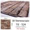 3D Waterproof Brick Wall Sticker Panels SelfAdhesive PVC Peel And Stick Wallpaper 15pcs Set 25