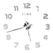 3D Luminous Frameless Wall Clock DIY Kit Modern Silent Glow Wall Decor 12