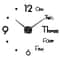 3D Luminous Frameless Wall Clock DIY Kit Modern Silent Glow Wall Decor 19