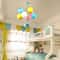 Kids Balloon Sputnik Chandelier Wooden Ceiling Light For Bedroom And Living Room 3