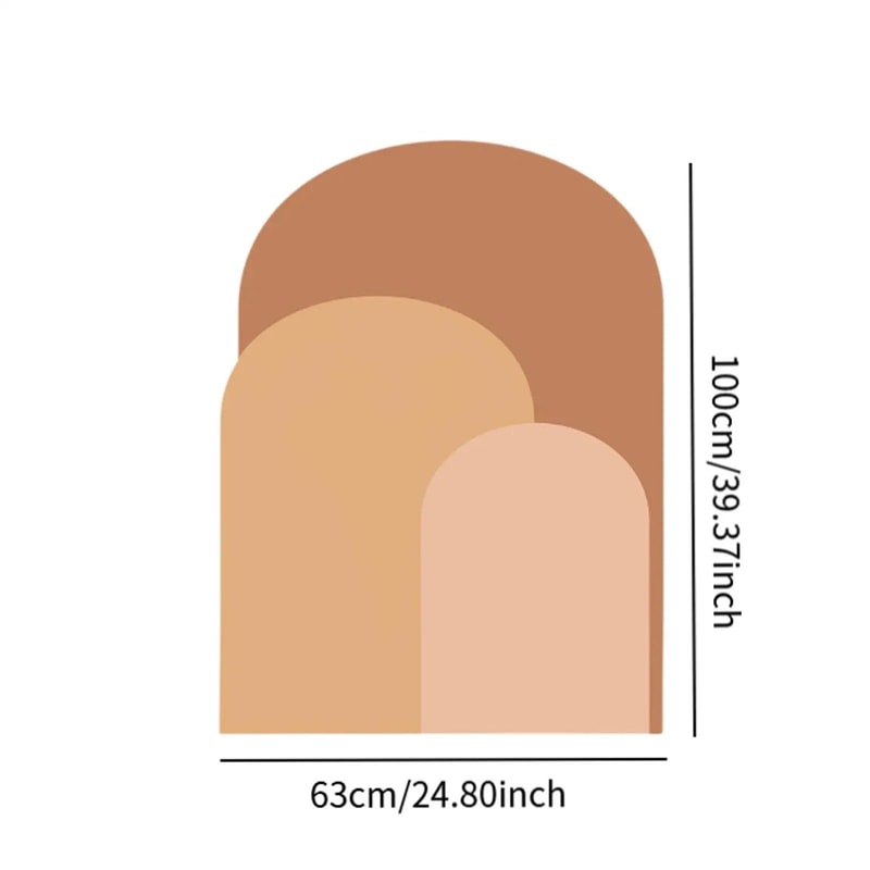 Boho Arch Wall Decal Nursery Mural Removable Wall Decor 12