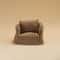 112 Scale Miniature Plaid Sofa Chair Realistic Dollhouse Furniture Accent 7