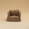 112 Scale Miniature Plaid Sofa Chair Realistic Dollhouse Furniture Accent 7