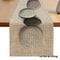 Earth Tone Pebble Pattern Table Runner Textured Neutral Dining Table Decor 0
