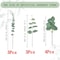 Mixed Artificial Eucalyptus Leaves Bulk Greenery For Wedding Bouquets And Home Decor 6