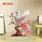 Elegant Crystal Phoenix Statue Desktop Feng Shui Decor And Gift Ornament 1