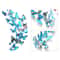 3D Butterfly Magnetic Decor Set Colorful PVC Fridge And Wall Stickers 12PCS 2