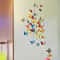 3D Butterfly Magnetic Decor Set Colorful PVC Fridge And Wall Stickers 12PCS 4