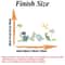 Watercolor Dinosaur Jungle Wall Stickers Dinosaur Wall Stickers Nursery Adventure Forest Wall Deca 3