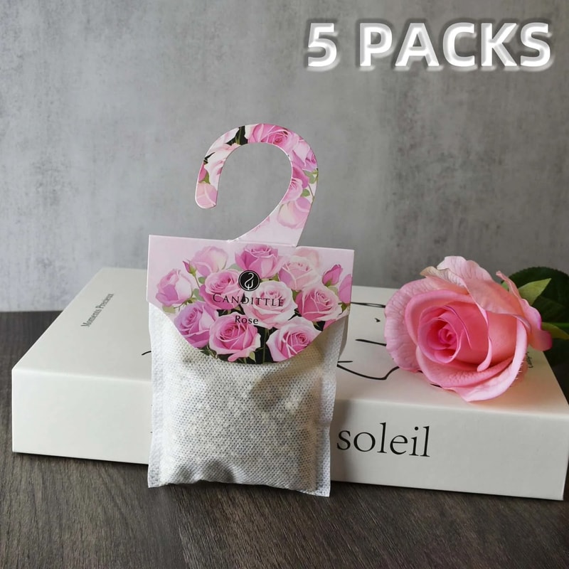 Hanging Paper Fragrance Sachet Scented Sachet For Closet LongLasting Wardrobe Freshener 24