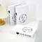 Modern White Faux Book Decor Set Decorative Fake Books Minimalist Coffee Table Shelf Styling 2