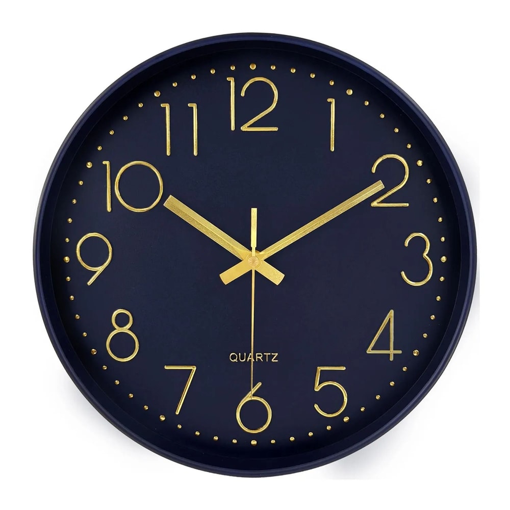 Minimalist 3D Quartz Wall Clock Silent Non Ticking Modern Cubic Home Decor 10