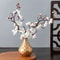 1654in Artificial Plum Blossom Branch Silk Peach Flower Stem For Home Wedding Decor 10
