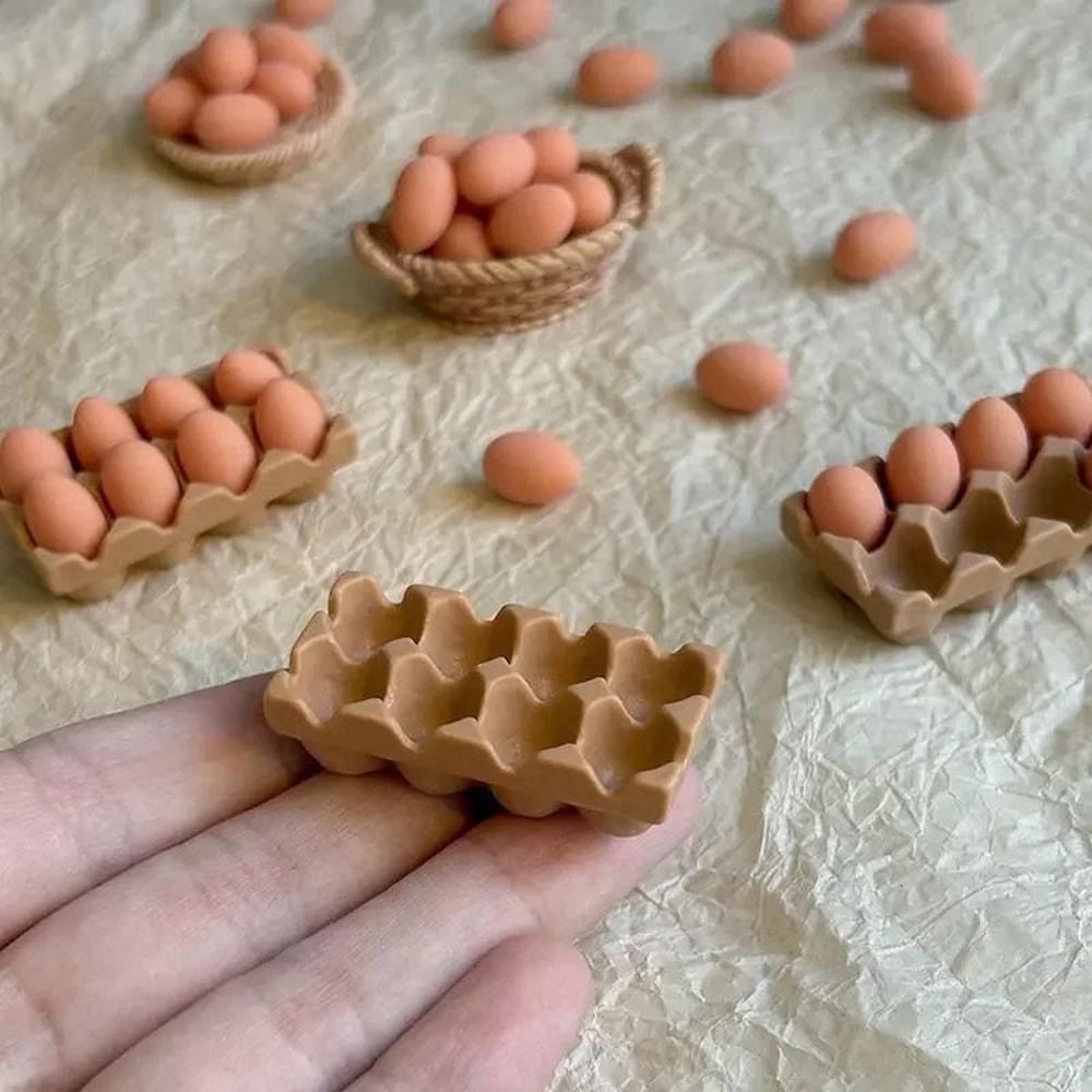 112 Scale Miniature Kitchen Set Realistic Resin Dollhouse Display Decor 3